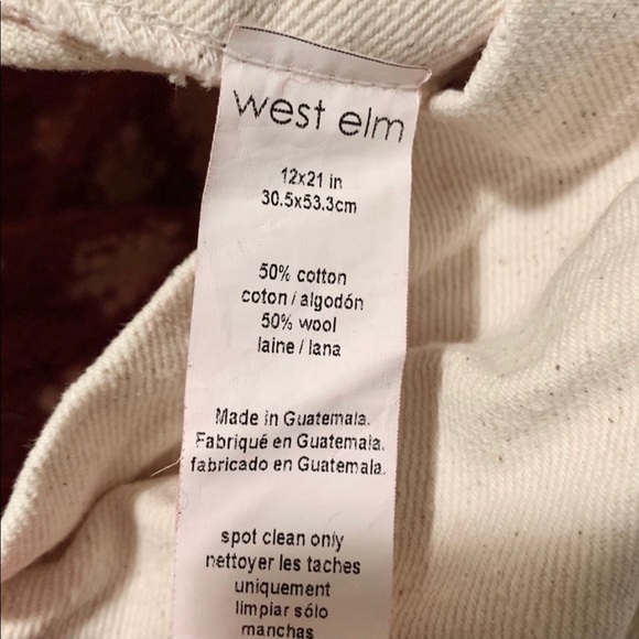 West Elm - Wool & Cotton Pillow Case Covers - Picture 3 of 6